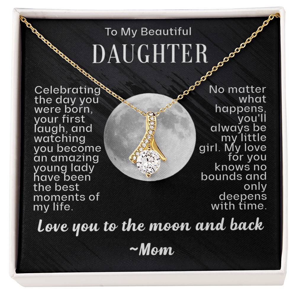 Mom to Daughter - Love You to the Moon and Back