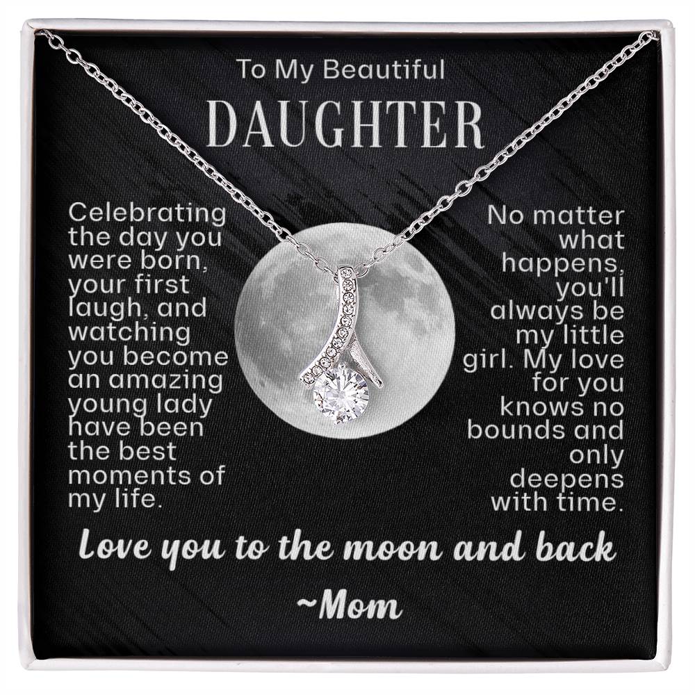 Mom to Daughter - Love You to the Moon and Back